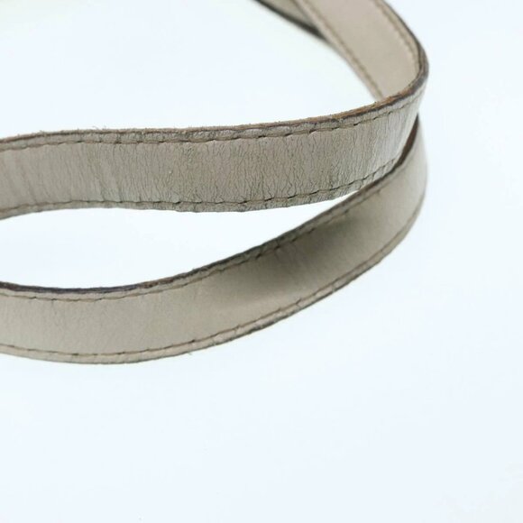 GUCCI GG Canvas Guccissima Hand Bag White Gold - Picture 6 of 16